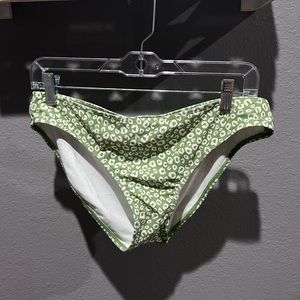 Cheetah printed bikini bottoms